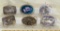 COLLECTION OF BELT BUCKLES