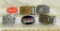 COLLECTION OF BELT BUCKLES