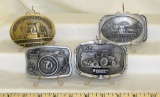 COLLECTION OF BELT BUCKLES