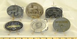 COLLECTION OF BELT BUCKLES