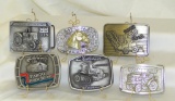 COLLECTION OF BELT BUCKLES