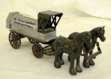 1991 EDITION HORSE DRAWN OIL TANK BANK - 