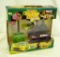 SCALE: 1/64 RADIO CONTROL DIE CAST #97 JOHN DEERE STOCK CAR W/ 49 MHZ CONTROLER & REAL PIT CREW