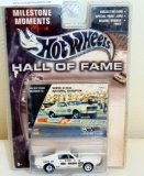 SCALE: 1/64 MUSTANG COBRA JET. MILESTONE MOMENTS, SUPER STOCK NATIONAL CHAMPION, HALL OF FAME