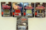 SCALE: 1/64 MINT EDITION. INCLUDES: 1949 MERCURY SEDAN, 1957 CHEVY BEL AIR, 1935 FORD PICKUP, 1950