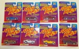 SCALE: 1/64 DIE CAST BODY & CHASSIS CARS. NEW/OLD STOCK BLISTER PACKS.