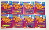 SCALE: 1/64 DIE CAST BODY & CHASSIS CARS. NEW/OLD STOCK BLISTER PACKS.