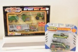 2006 TONKA FARM TRUCK AND TRAILER, MOTORMAX GIFT SET