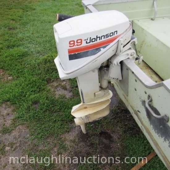 9.9 HP Johnson Outboard