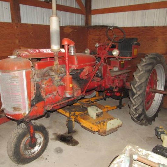 Farmall C with Mower
