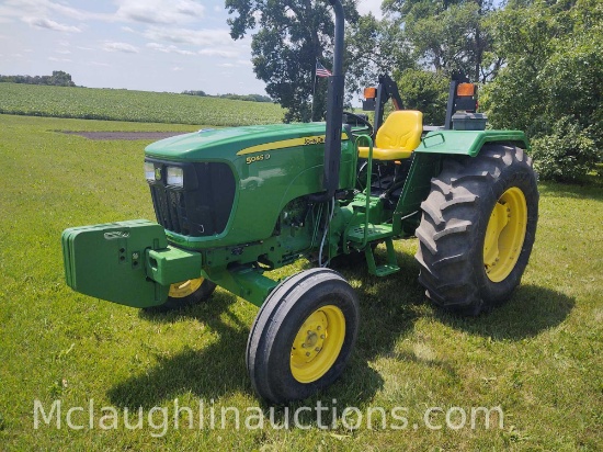 2010 John Deere model 5045D tractor, serial number PY5045B000882. 280 hours at time of listing. 2WD,