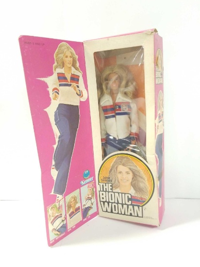 Jaime Sommers The Bionic Woman doll in box. Looks to be in great condition.