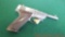 Hi standard sport king 22 caliber handgun. Dated 1954, serial number 449562. 9 inch overall with a