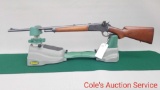 Winchester Model 71 rifle chambered in 348 win. Williams peep sight, dated 1936, 24 inch barrel,