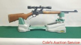 Marlin model 375 .375 win caliber rifle. Dated 1980, Tasco 3 x 9 scope, 20 inch barrel, serial