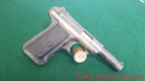 Savage Model 1907 32 Caliber. Dated 1912, 3.75 inch barrel, 6.5 in overall, serial number 75447.