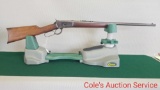 Winchester Model 1892 rifle chambered in 32 - 2 0. Half button magazine, dated 1915, 24 inch barrel,