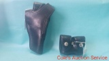 Smith & Wesson B30 34 holster and Bianchi quick reloader number 203 for 357. Both in excellent