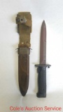Unidentified bayonet that measures 11.25 in Long.
