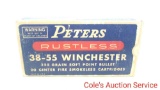 Peters rustless 38-55 Winchester ammunition.
