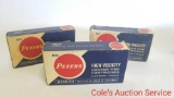 Three boxes of Peters collectors ammunition 300 Savage 180 grain soft point.