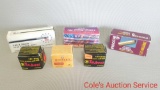 Six boxes of 7.62 ammunition. See photos for details. The fiocchi box is full, the Hotshot boxes