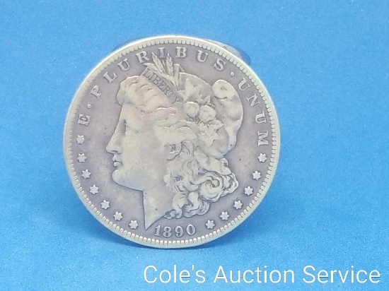 1890 United States Morgan silver dollar. See photos for details.