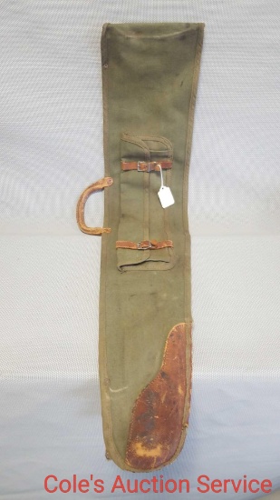 Another vintage rifle scabbard that the seller states is civil war but I'm not sure it's that old.