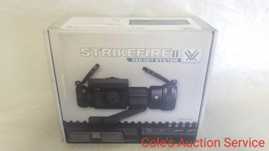 Strike Force II red/green Dot sighting system. Features multi-coated lens, nitrogen gas, shockproof