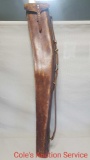 Antique rifle scabbard made of leather. Marked Heiser Denver 839. Seller says civil war but I'm not