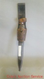 Sheath only for a Mauser 98k military rifle.