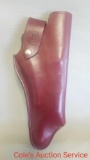 Large Thompson Center Arms Company leather holster in good condition.