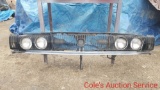 1966 charger front grill in excellent condition. Includes headlamps, marker lamps, headlight motors