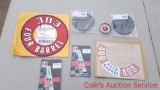 Group of brand new emblems! Includes Hurst shifters, Dodge Charger medallion, gaskets, air cleaner