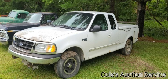 2003 Ford 150 super pickup truck. VIN number 2ftrx17213ca43954. No title. Runs and drives but motor