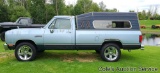 1989 Dodge Ram 100 pickup truck. Nice original truck with approximately 84,000 miles. 318 V8 engine