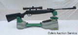 Stoeger model X10 pellet rifle in excellent condition. Includes fiber sights and 4x32 scope.