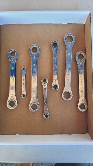 Klein professional tools ratchet wrenches.