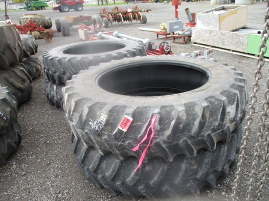 4 F/S 18R46 REAR TRACTOR TIRES