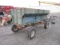ANTIQUE WOODEN FLARE WAGON