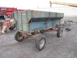 ANTIQUE WOODEN FLARE WAGON