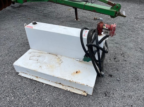 L-SHAPE 90 GAL FUEL TANK