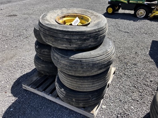 7 MISC 6 BOLT TIRE & RIM