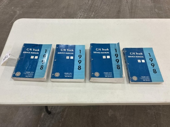 4 CHEVROLET CK SERVICE MANUALLS