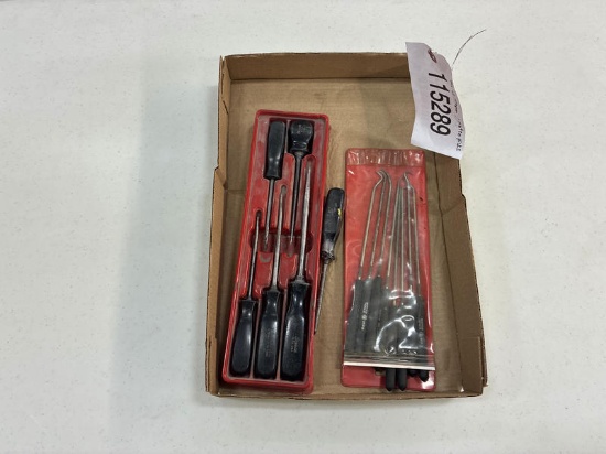 BOX OF SNAP ON & MATCO PICKS