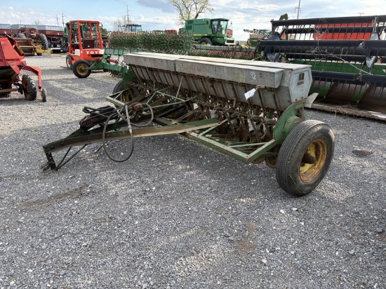 Jd Van Brunt Drill W/ Grass Seed