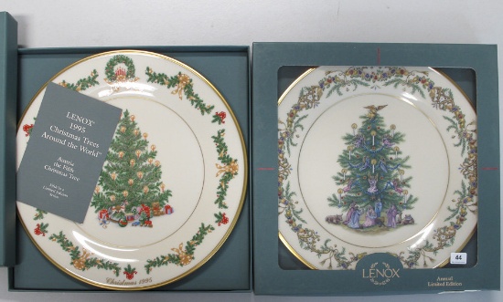 Lenox Limited Ed. Christmas Tree Plates