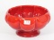Fenton Glass 1920's Mandarin Red Bowl