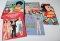 Lot of 5 Paper Doll Cut-Out Books