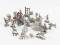 Lot of 23 Various Pewter Figurines